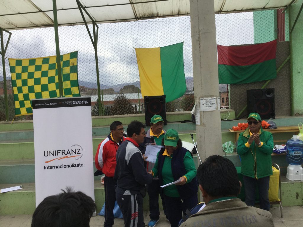 UNIFRANZ APOYA 1er TORNEO DE FUTBOL UNIFICADO